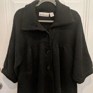 Denim 24/7 Black Sweater Jacket